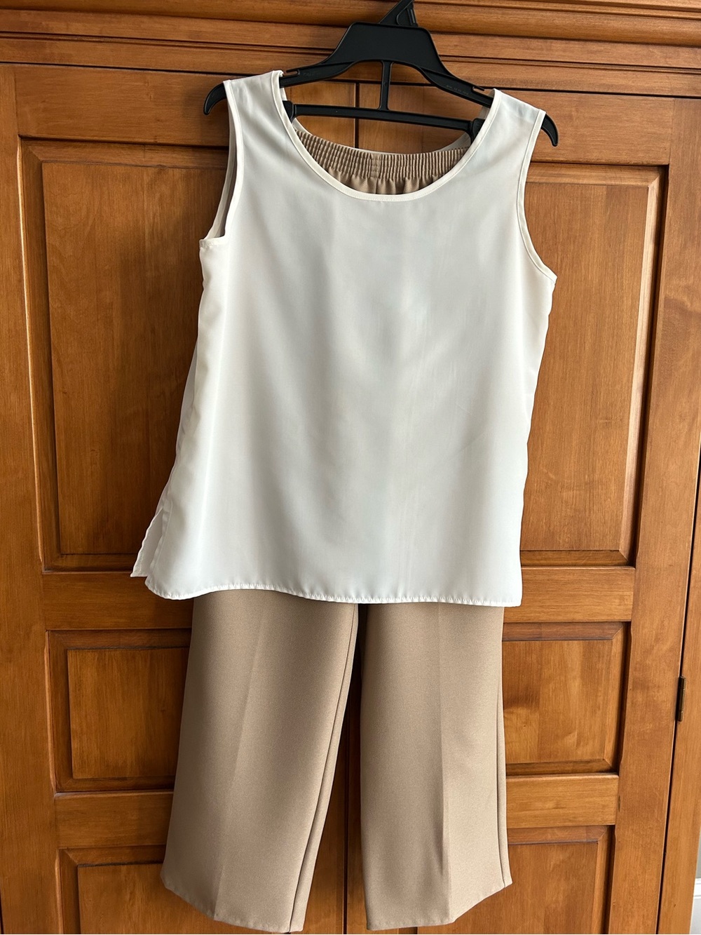 3 piece set Alfred Duuner Pants, tank top, button shirt - Picture 3 of 12